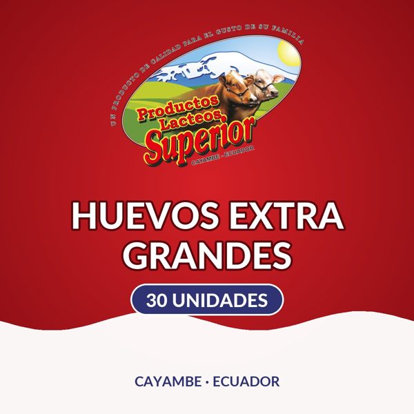 Huevos extra grandes