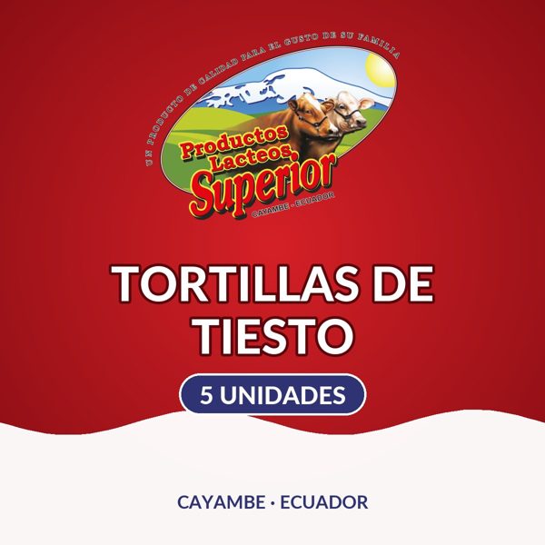 Tortillas de tiesto (5 unidades)