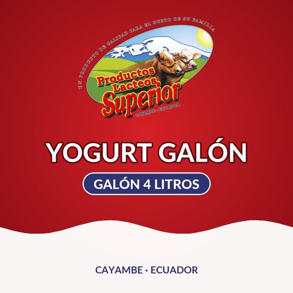 Yogurt Galón